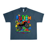 Midnight Navy autism crusher Urban Heavy Tee - RanaPortraitStore