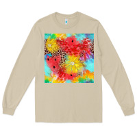 Mushroom fruits leopard seamless pattern Long Sleeve Tee - Zillion Design Studio