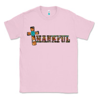 Bubblegum Pink thankful pumpkin cross Classic Tee - RanaPortraitStore