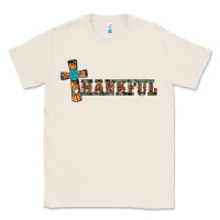 Natural thankful pumpkin cross Classic Tee - RanaPortraitStore