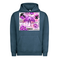 Pigment Midnight Navy witchy celestial witch Urban Hoodie - MaliasSmallBusiness