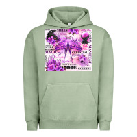 Pigment Oil Green witchy celestial witch Urban Hoodie - MaliasSmallBusiness