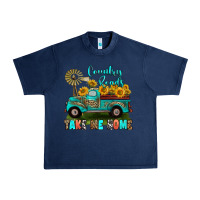 Navy country roads take me home Urban Heavy Tee - RanaPortraitStore