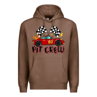 Chestnut pit crew boys birthday race car Premium Hoodie - MaliasSmallBusiness