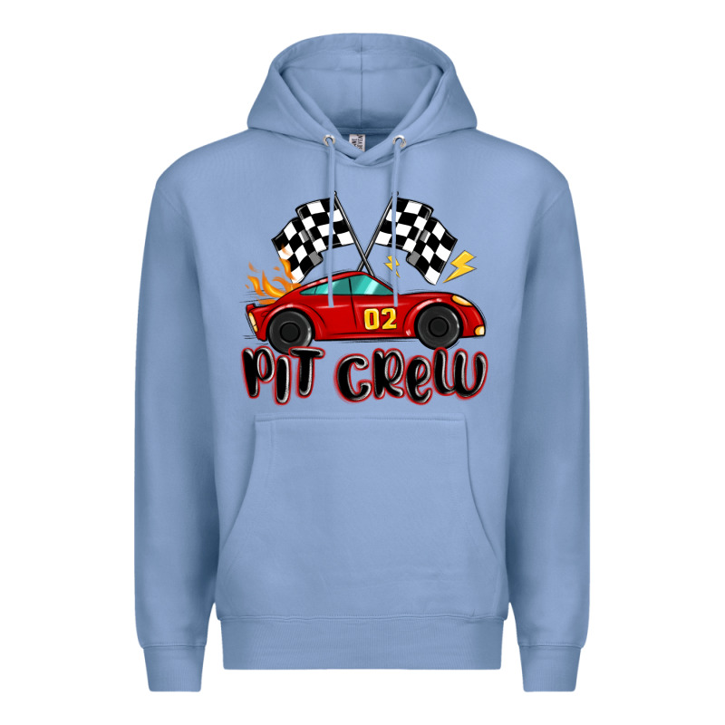 Pit Crew Boys Birthday Race Car Premium Hoodie by MaliasSmallBusiness | Teevron