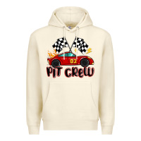 Sandshell pit crew boys birthday race car Premium Hoodie - MaliasSmallBusiness