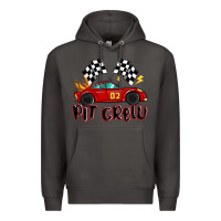 Smoke pit crew boys birthday race car Premium Hoodie - MaliasSmallBusiness