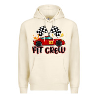 Tofu pit crew boys birthday race car Premium Hoodie - MaliasSmallBusiness