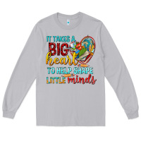 Moon Dust big heart to help shape little minds tbw Long Sleeve Tee - texasbilliewilder