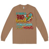 Big Heart To Help Shape Little Minds Tbw Long Sleeve Tee | Teevron