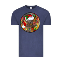 Vintage Denim Christmas koala Vintage Tee - BarkalooDesign
