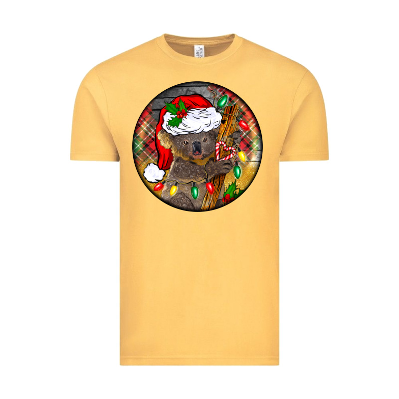 Christmas Koala Vintage Tee by BarkalooDesign | Teevron