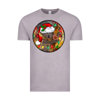 Vintage Zinc Christmas koala Vintage Tee - BarkalooDesign
