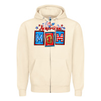 Sandshell American mom Zipper Hoodie - Neo Western