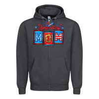 Smoke American mom Zipper Hoodie - Neo Western