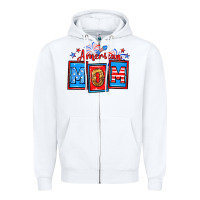 White American mom Zipper Hoodie - Neo Western