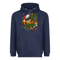 Navy texas christmas Heavyweight Hoodie - AdoDesignShop