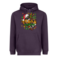 Plum texas christmas Heavyweight Hoodie - AdoDesignShop