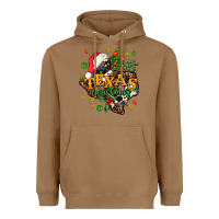 Toasted Coconut texas christmas Heavyweight Hoodie - AdoDesignShop