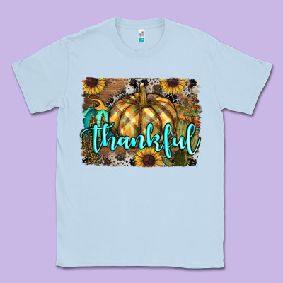 Thankful Pumpkin Classic Tee Designed By Ranaportraitstore
