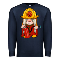 Navy firefighter gnomes Premium Sweatshirt - Artiststas