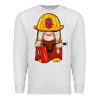 Oatmeal Heather firefighter gnomes Premium Sweatshirt - Artiststas