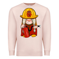 Pale Pink firefighter gnomes Premium Sweatshirt - Artiststas