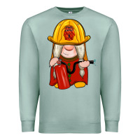 Seafoam firefighter gnomes Premium Sweatshirt - Artiststas