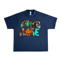 Navy camp life Urban Heavy Tee - RanaPortraitStore