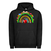 Pigment Black school rainbow Urban Hoodie - NancyCooperArtShop