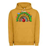Pigment Peanut Butter school rainbow Urban Hoodie - NancyCooperArtShop