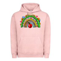 Pigment Salmon school rainbow Urban Hoodie - NancyCooperArtShop