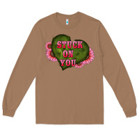 Toasted Coconut valentine's day stuck on you heart sunflowers Long Sleeve Tee - RanaPortraitStore