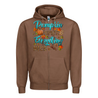 Chestnut pumpkin spice everything nice Zipper Hoodie - HRA Design Shop