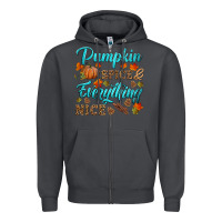 Smoke pumpkin spice everything nice Zipper Hoodie - HRA Design Shop