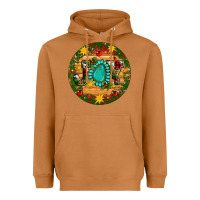Christmas Gemstone Joy Ornament Heavyweight Hoodie | Teevron