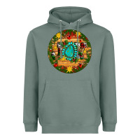 Sage Christmas gemstone joy ornament Heavyweight Hoodie - Artiststas