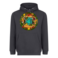 Smoke Christmas gemstone joy ornament Heavyweight Hoodie - Artiststas