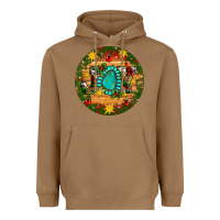Toasted Coconut Christmas gemstone joy ornament Heavyweight Hoodie - Artiststas