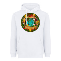 White Christmas gemstone joy ornament Heavyweight Hoodie - Artiststas