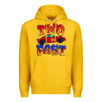 Lemon two fast boys birthday racing car Premium Hoodie - MaliasSmallBusiness