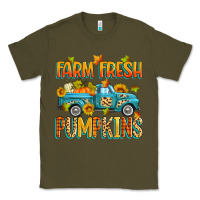 Army Green farm fresh pumpkins Classic Tee - Zillion Design Studio