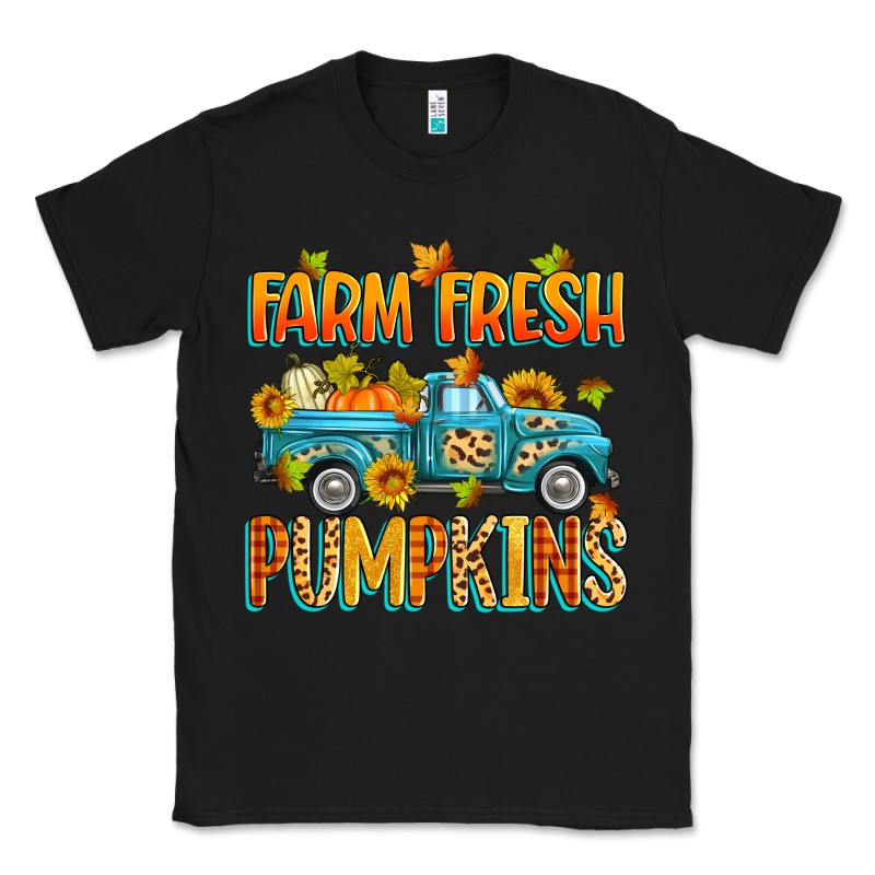 Farm Fresh Pumpkins Classic Tee by Zillion Design Studio | Teevron