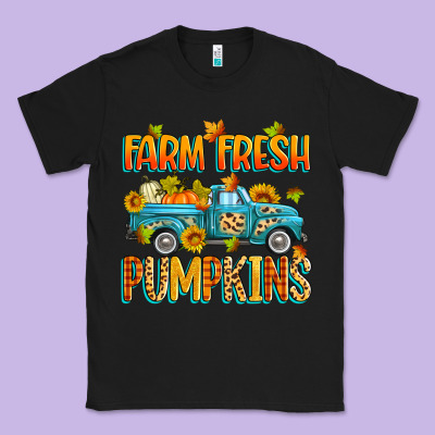 Farm Fresh Pumpkins Classic Tee Designed By Zillion Design Studio