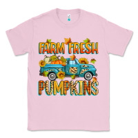 Bubblegum Pink farm fresh pumpkins Classic Tee - Zillion Design Studio