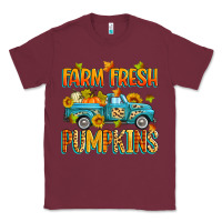 Burgundy farm fresh pumpkins Classic Tee - Zillion Design Studio