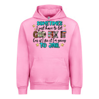 Sometimes I Just Have To Let God Fix It Cus If I F Urban Hoodie | Teevron