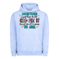 Pigment Grape Ice sometimes i just have to let god fix it cus if i f Urban Hoodie - MaliasSmallBusiness