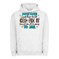 Pigment Lunar Rock sometimes i just have to let god fix it cus if i f Urban Hoodie - MaliasSmallBusiness