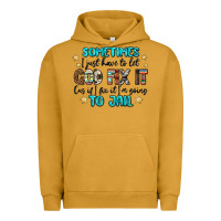 Pigment Peanut Butter sometimes i just have to let god fix it cus if i f Urban Hoodie - MaliasSmallBusiness